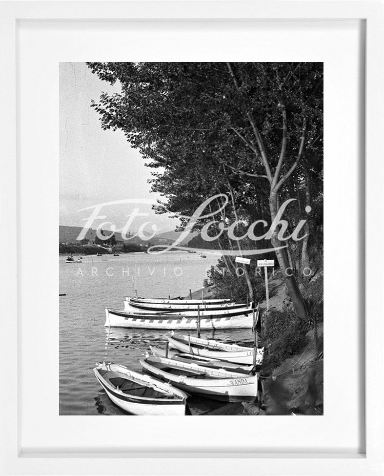Barche lungo l'Arno