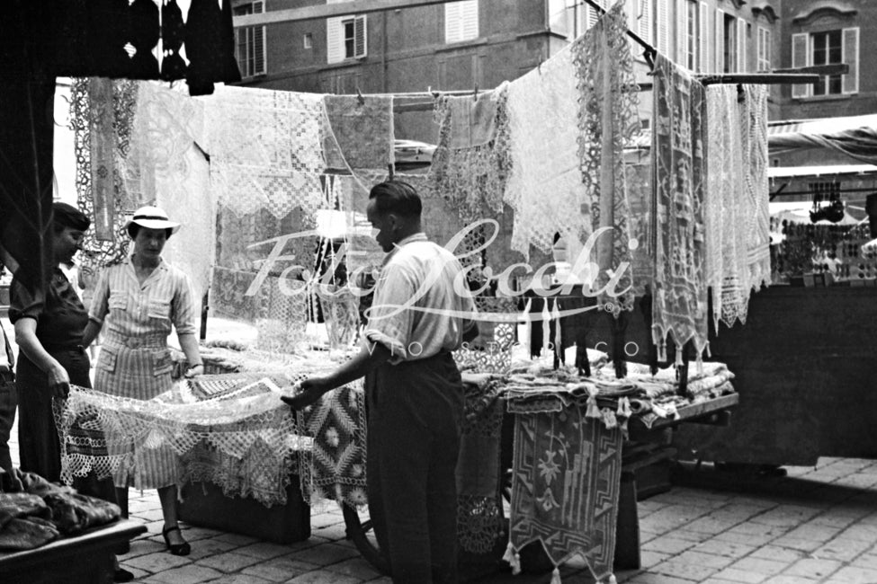 Embroidery stall