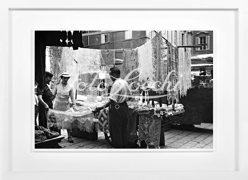 Embroidery stall