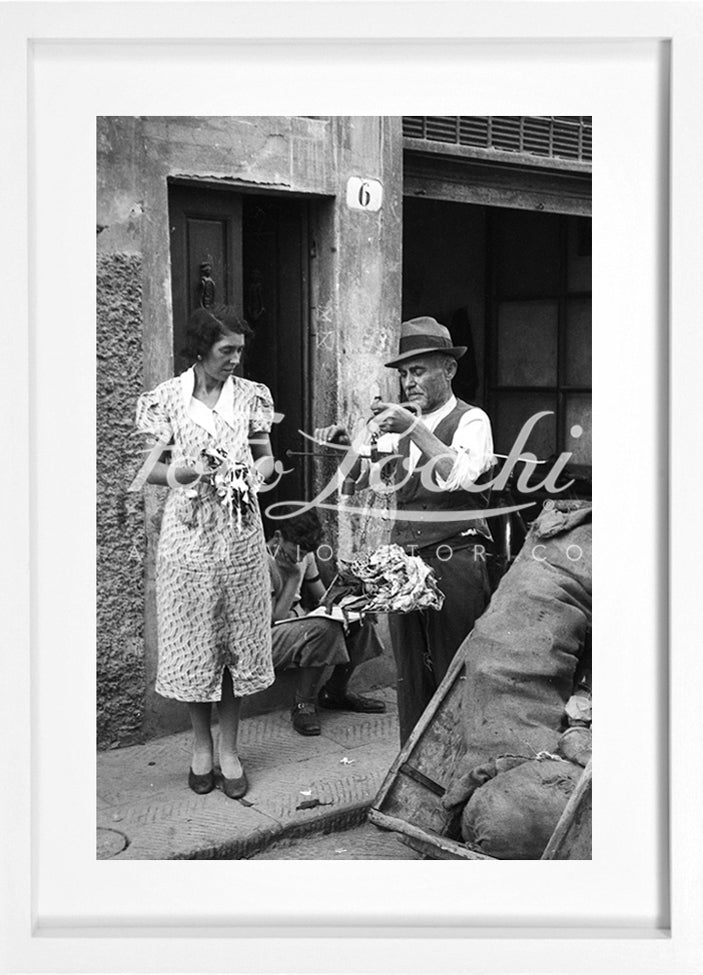 Rag-and-bone man in Florence