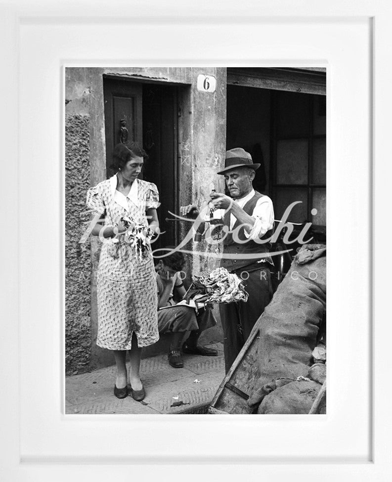 Rag-and-bone man in Florence