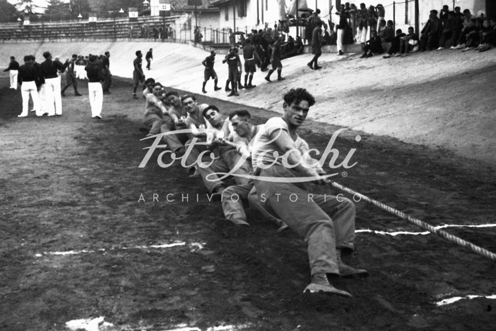 Atleti di tiro alla fune