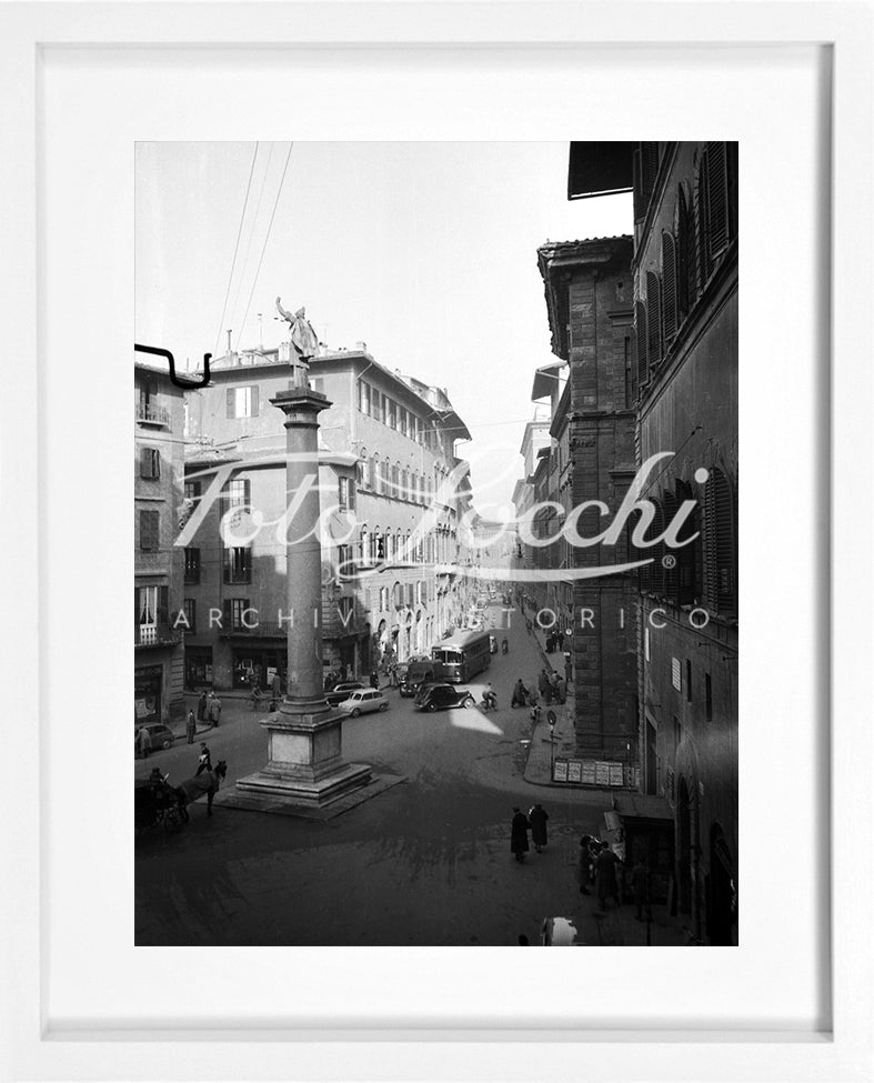 Column of Justice in Piazza Santa Trinita in Florence