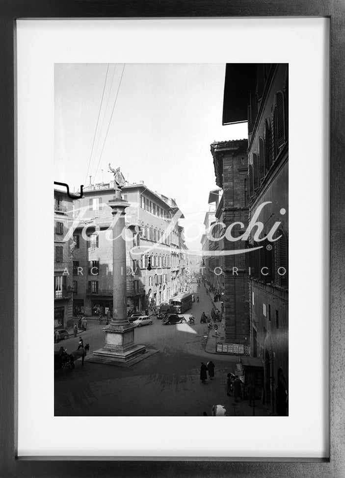 Column of Justice in Piazza Santa Trinita in Florence
