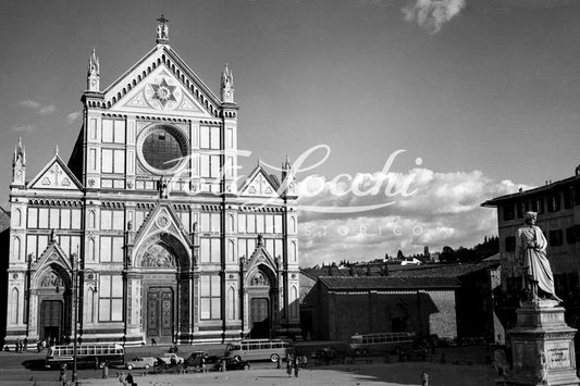 Basilica di Santa Croce e statua di Dante