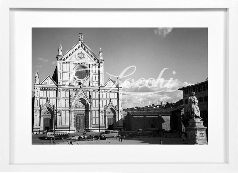 Basilica di Santa Croce e statua di Dante