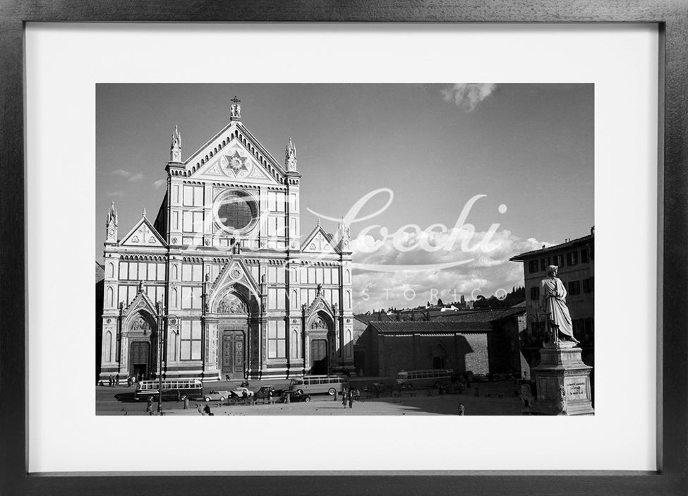 Basilica di Santa Croce e statua di Dante