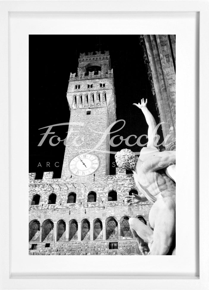 Notturna della Torre di Arnolfo a Firenze nel 1937