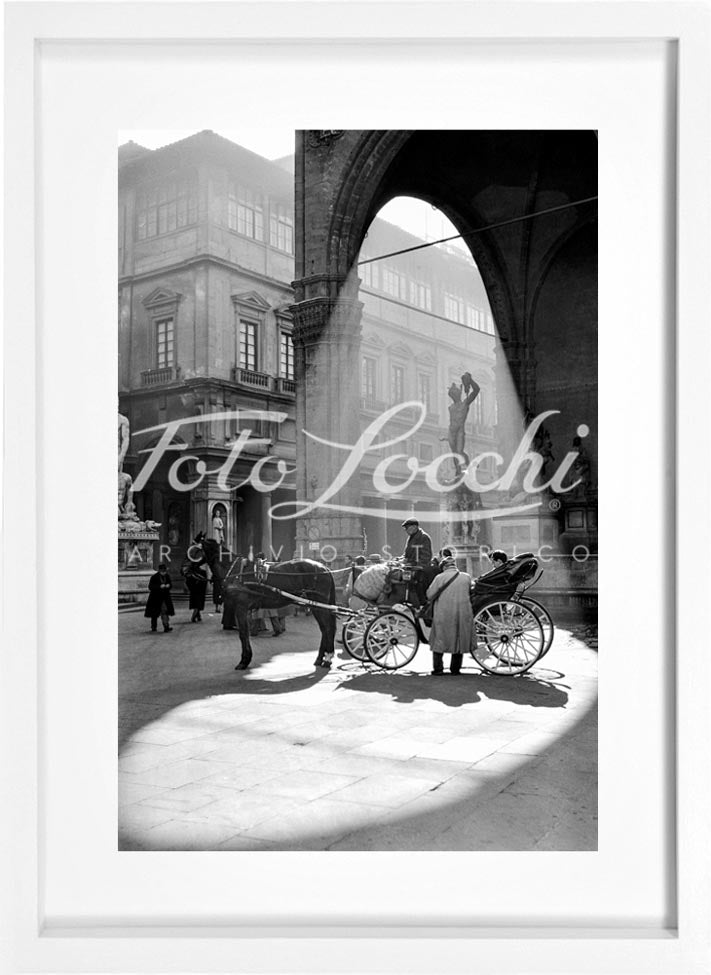 Carrozza a Firenze negli anni '50