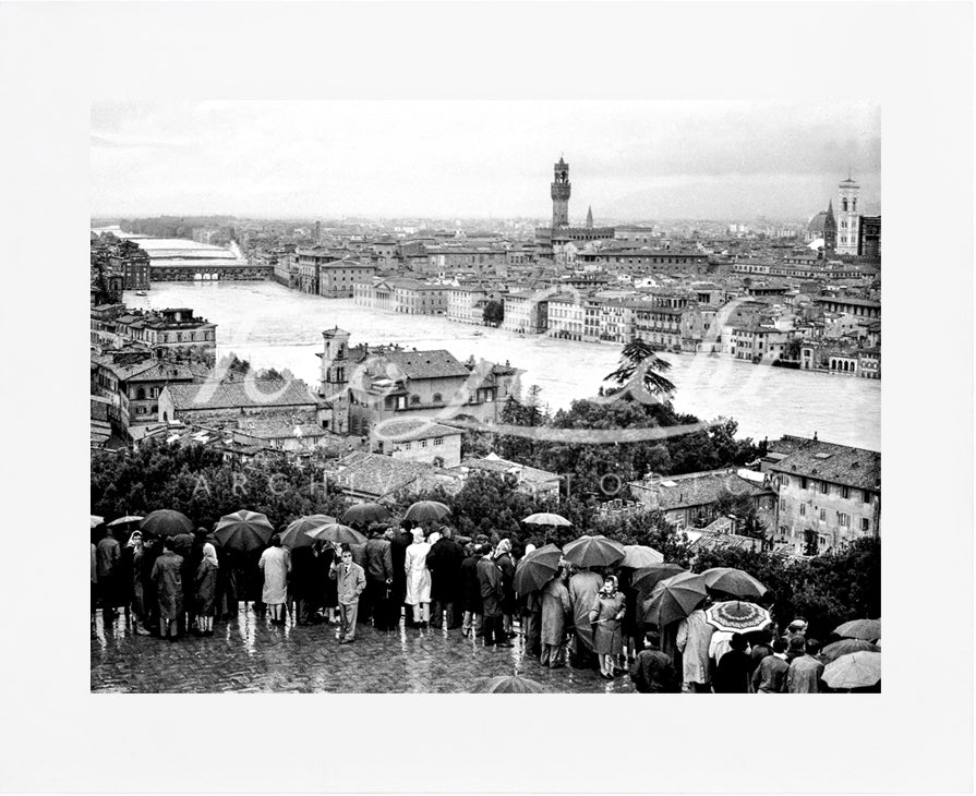 Florence flooded in 1966