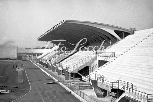 Grandstand of honor of the Florence Stadium