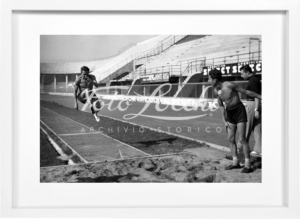 Long Jump at the Florence Stadium