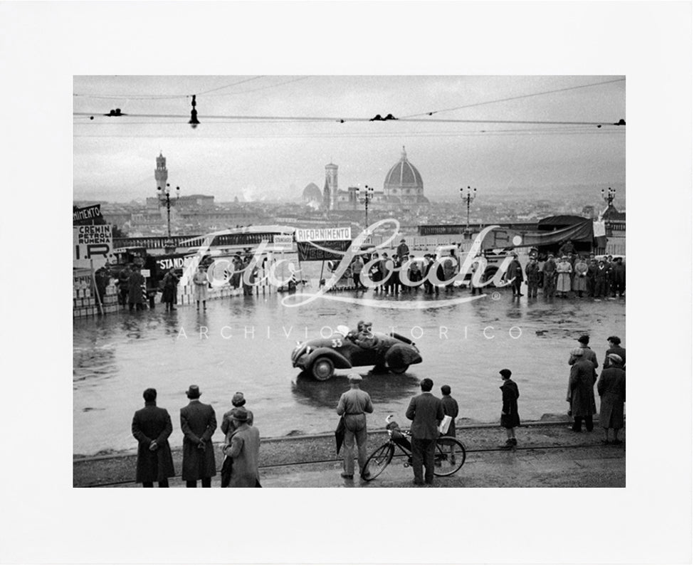 Mille Miglia al Piazzale Michelangelo