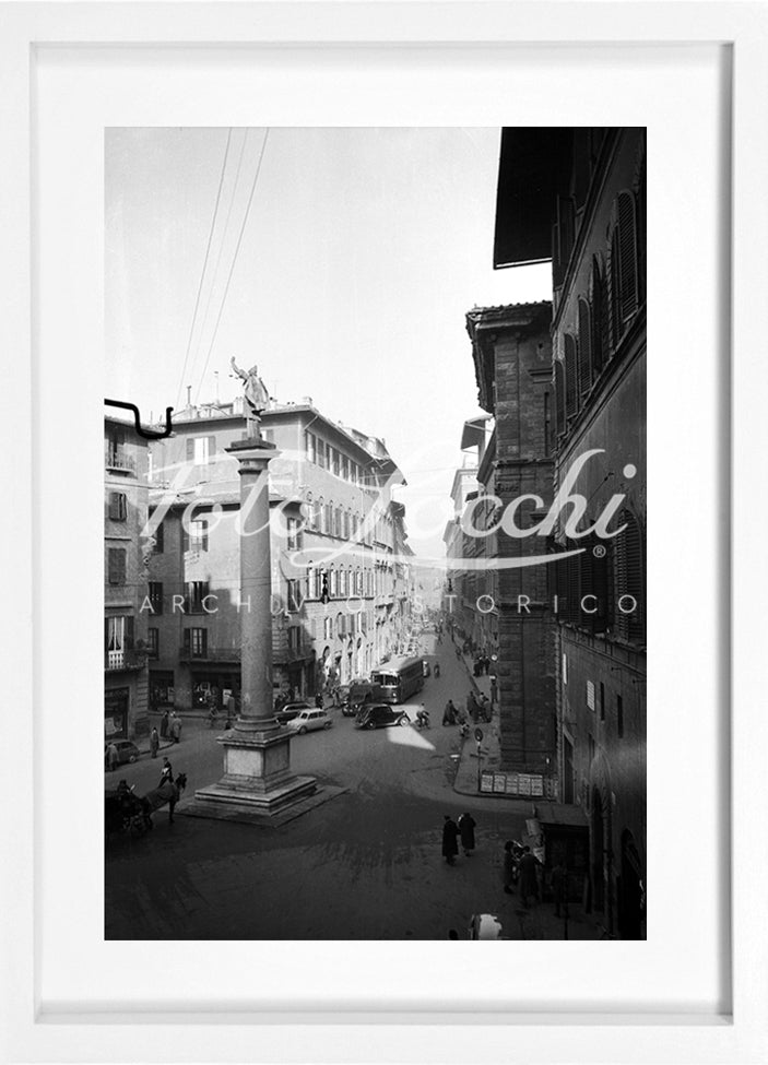 Column of Justice in Piazza Santa Trinita in Florence