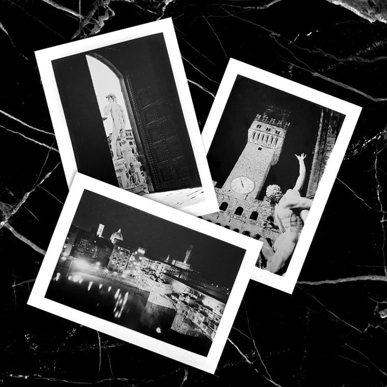 Typographic prints of Florence - Signoria